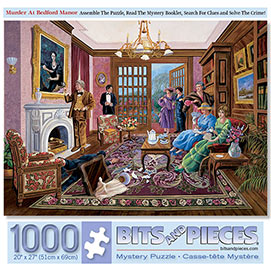 Murder at Bedford Manor 1000 Piece Story Jigsaw Puzzle