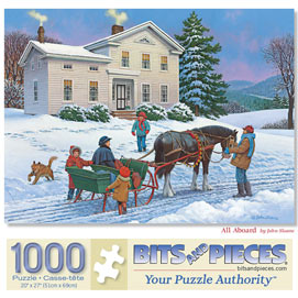 All Aboard 1000 Piece Jigsaw Puzzle