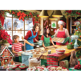 Baking Cookies 300 Large Piece Jigsaw Puzzle