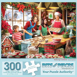 Baking Cookies 300 Large Piece Jigsaw Puzzle