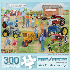 Tractor Show 300 Large Piece Jigsaw Puzzle