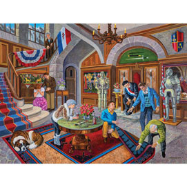 Murder in the Alps 1000 Piece Jigsaw Puzzle