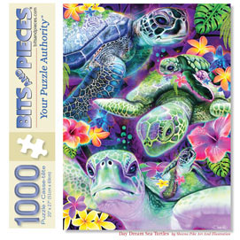 Day Dream Sea Turtles 1000 Piece Jigsaw Puzzle