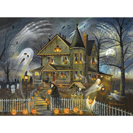 Haunted Haven 300 Large Piece Jigsaw Puzzle