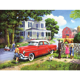 A Stop To Say Hello 1000 Piece Jigsaw Puzzle