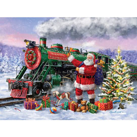 Santa's Christmas Express 300 Large Piece Jigsaw Puzzle