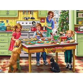 Sneaking Cookies 300 Large Piece Jigsaw Puzzle