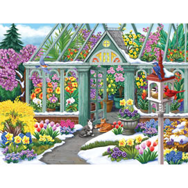 Spring in Bloom 300 Large Piece Jigsaw Puzzle