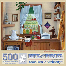 A Taste Of Summer 500 Piece Jigsaw Puzzle