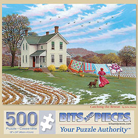Catching The Breeze 500 Piece Jigsaw Puzzle