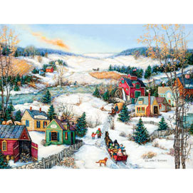 The Sleigh Ride 300 Large Piece Jigsaw Puzzle
