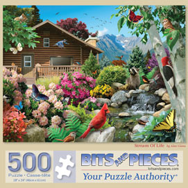 Stream Of Life 500 Piece Jigsaw Puzzle