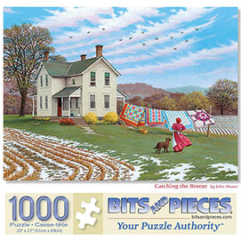 Catching The Breeze 1000 Piece Jigsaw Puzzle