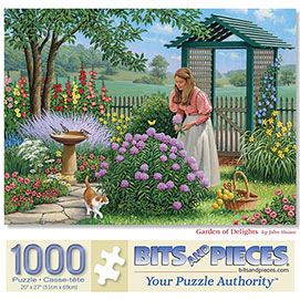 Garden Of Delights 1000 Piece Jigsaw Puzzle