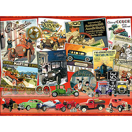 Cars Collage 500 Piece Jigsaw Puzzle