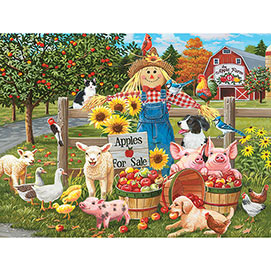Welcome To The Apple Farm 300 Large Piece Jigsaw Puzzle