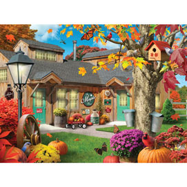 The Maple House 1000 Piece Jigsaw Puzzle