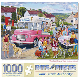 The Ice Cream Van 1000 Piece Jigsaw Puzzle