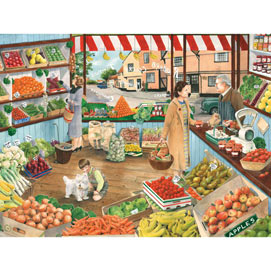 Green Grocers 500 Piece Jigsaw Puzzle