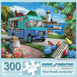 Delica-Seas 300 Large Piece Jigsaw Puzzle