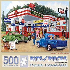Frank's Friendly Service 500 Piece Jigsaw Puzzle