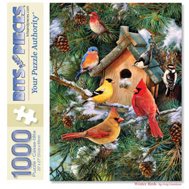 Winter Birds 1000 Piece Jigsaw Puzzle