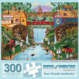 Two Mills Crossing 300 Large Piece Jigsaw Puzzle