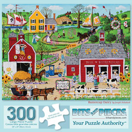 Buttercup Dairy 300 Large Piece Jigsaw Puzzle