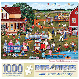 Annual Family Reunion 1000 Piece Jigsaw Puzzle