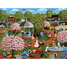 Mother's Day At The Park 1000 Piece Jigsaw Puzzle