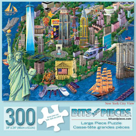New York City 300 Large Piece Jigsaw Puzzle