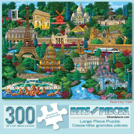 Paris 300 Large Piece Jigsaw Puzzle