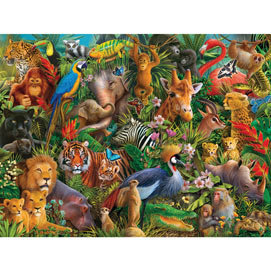 Animals 500 Piece Jigsaw Puzzle