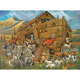 After the Flood 1000 Piece Wood Jigsaw Puzzle | Bits and Pieces