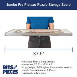 Jumbo Pro Plateau Puzzle Storage Board