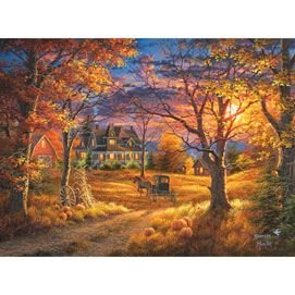 Thanksgiving 300 Large Piece Jigsaw Puzzle