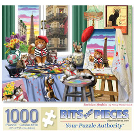 Parisian Models 1000 Piece Jigsaw Puzzle
