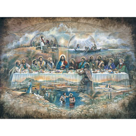 The Last Supper 300 Large Piece Jigsaw Puzzle