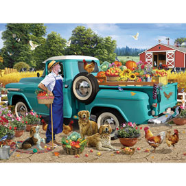 Harvest Time 500 Piece Jigsaw Puzzle