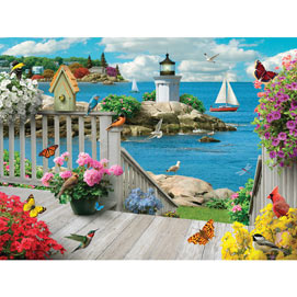 K1 Puzzles The Art of Alan Giana on a Clear Day 1000pc Jigsaw for sale online 