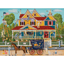 Painted Lady 500 Piece Jigsaw Puzzle