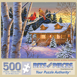 Rustic Retreat 500 Piece Jigsaw Puzzle