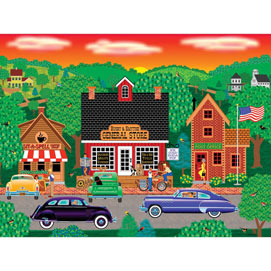 Morning In Maple Meadow 300 Large Piece Jigsaw Puzzle