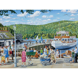 Bowness Pier, Windermere 1000 Piece Jigsaw Puzzle