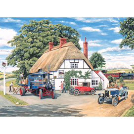 Delivery at the Railway Inn 300 Large Piece Jigsaw Puzzle