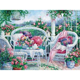 Waiting for Friends 300 Large Piece Jigsaw Puzzle