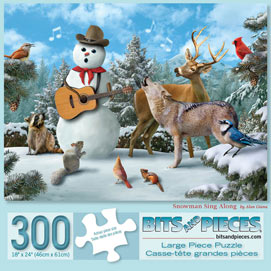 Snowman Sing Along 300 Large Piece Jigsaw Puzzle