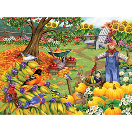 Fall Cleanup 500 Piece Jigsaw Puzzle