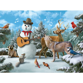 Winter Perch 1000 Piece Jigsaw Puzzle | Bits and Pieces