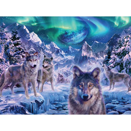 Winter Wolf 300 Large Piece Jigsaw Puzzle